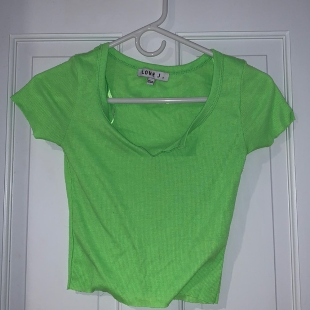 Neon green t shirt